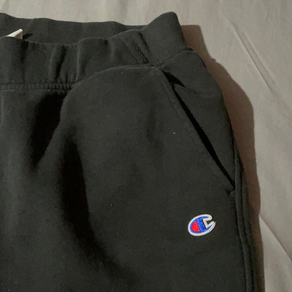 Black champion sweats